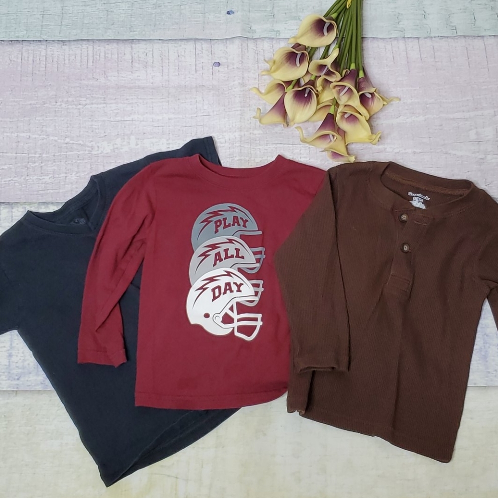 Set of Four Mixed Brand Kid's Shirts